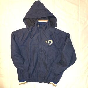 VTG 1990's St.Louis Rams NFL Puffer Jacket Size Large